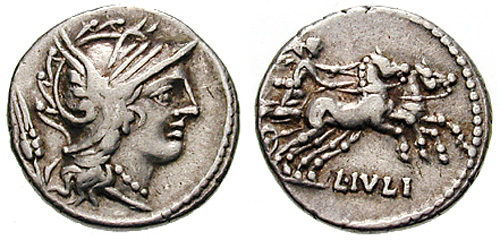 julia roman coin denarius